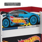 Cama Infantil Hot Wheels Play Com Cortina Mattel - Pura Magia