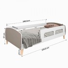 Cama Infantil Jardim Fume - Movelbras