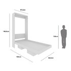 Cama Infantil/juvenil Articulada Arizona Espresso Móveis Bran