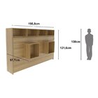 Cama Infantil/juvenil Articulada Columbia Amendoa