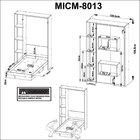 Cama Infantil/juvenil Articulada Com Nicho Arizona Branco