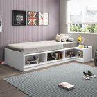 Cama Infantil/juvenil Multifuncional Trinity Com Mesa De Cabe