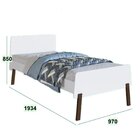 Cama Infantil/juvenil Solteiro Léo Branco