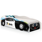 Cama Infantil Kids Speciale Carro Polícia Baby com Colchão