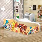 Cama Infantil Like Zoológico Solteiro