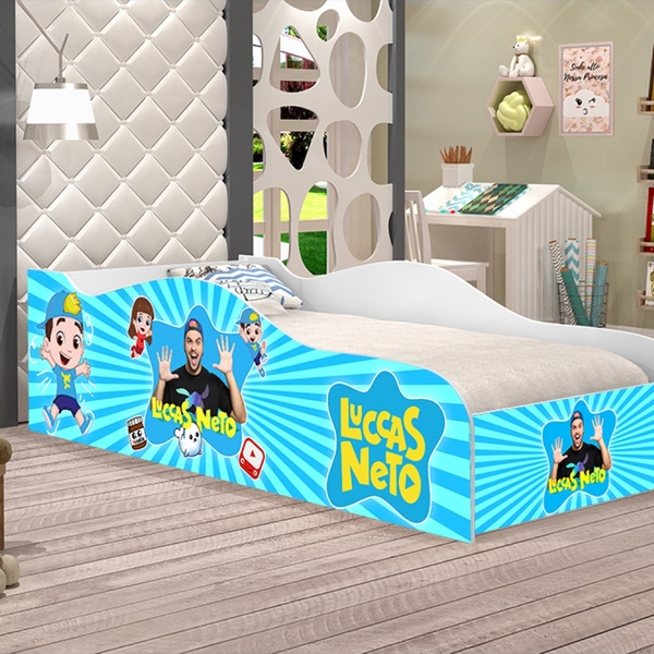 Cama Infantil Lucas Neto, Quarto De Criança, Mini Cama