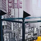 Cama Infantil Madeira Maciça Fortaleza Preto