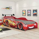Cama Infantil Mdf Com Aerofólio Carros Disney Star Pura Magia