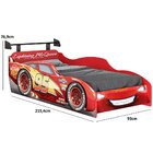 Cama Infantil Mdf Com Aerofólio Carros Disney Star Pura Magia