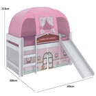 Cama Infantil Mdf Doce Casinha Play Pura Magia