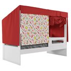 Cama Infantil Mdf Tenda Diversão Com Barraca Circus Pura Magia
