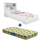 Cama Infantil Menina Montessoriana Branca Liz Cambel Com Colc