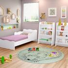 Cama Infantil Mini Interlaken Branco Acetinado