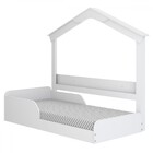 Cama Infantil Mini Mimo Com Casinha Montessoriana Branco - Mo