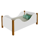 Cama Infantil Monique Branca e Mel