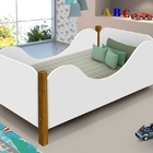 Cama Infantil Monique Branca e Mel