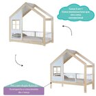Cama Infantil Montessori Casinha Garden Ii Casatema Madeiraor