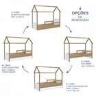 Cama Infantil Montessoriana 2 Gavetas Branco - Completa Móveis