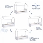 Cama Infantil Montessoriana Branco - Completa Móveis