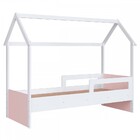 Cama Infantil Montessoriana Branco/rosa - Completa Móveis
