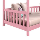 Cama Infantil Montessoriana Casa Madeira Com Estrado Nina - R