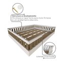 Cama Infantil Montessoriana Casal Cori Yescasa Branco/carvalh