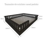 Cama Infantil Montessoriana Casal Cori Yescasa Preto
