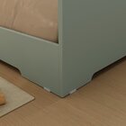 Cama Infantil Montessoriana Casal Mark Em Mdf Verti/louro Fre