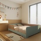 Cama Infantil Montessoriana Casal Mark Em Mdf Verti/louro Fre