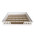 Cama Infantil Montessoriana Casal Sol Branco