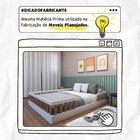 Cama Infantil Montessoriana Casal Sol Branco/carvalho Mel