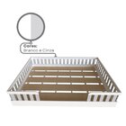 Cama Infantil Montessoriana Casal Sol Branco/cinza Cristal