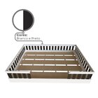 Cama Infantil Montessoriana Casal Sol Branco/preto