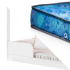 Cama Infantil Montessoriana Casinha Branca Dakota Com Colchão