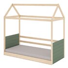 Cama Infantil Montessoriana Casinha Garden Casatema Madeiraor