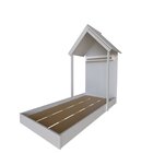 Cama Infantil Montessoriana Casinha Helena Cinza
