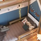 Cama Infantil Montessoriana Com Cama Auxiliar