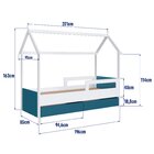 Cama Infantil Montessoriana Com Gavetões Inferiores