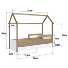 Cama Infantil Montessoriana Com Gavetões Inferiores
