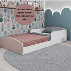 Cama Infantil Montessoriana Com Protecao Lateral Aurora