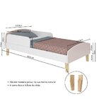 Cama Infantil Montessoriana Com Protecao Lateral Aurora