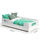 Cama Infantil Montessoriana Encanto Com Colchão E Proteção La