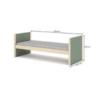 Cama Infantil Montessoriana Garden Com Grade Dupla Casatema M