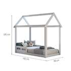 Cama Infantil Montessoriana Lassie Branca