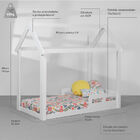 Cama Infantil Montessoriana Lassie Branca