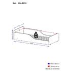 Cama Infantil Montessoriana P/ Colchão 70 X 150 Cm Square Mul