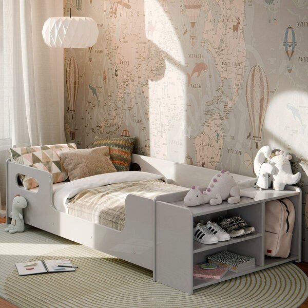 Cama Infantil Montessoriana Para Quarto De Criança Com Nicho