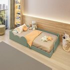 Cama Infantil Montessoriana Solteiro Cloud Verde