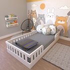 Cama Infantil Montessoriana Solteiro Cori Yescasa Branco