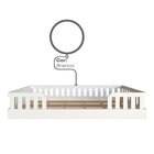 Cama Infantil Montessoriana Solteiro Cori Yescasa Branco